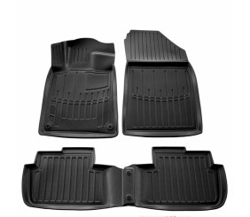 Килимки Stingray 3D (SD) (4 шт, поліуретан) для Peugeot 407 2004-2011 рр