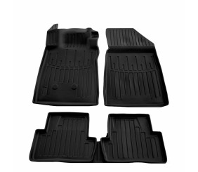 Килимки Stingray 3D (5 шт, поліуретан) для Renault Clio III 2005-2012 рр