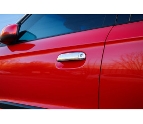 Накладки на ручки (4 шт., нерж.) Carmos - Турецька сталь для Kia Soul I 2008-2013 рр