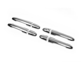 Накладки на ручки (4 шт., нерж.) для Mercedes Vaneo W414 2001-2005 рр