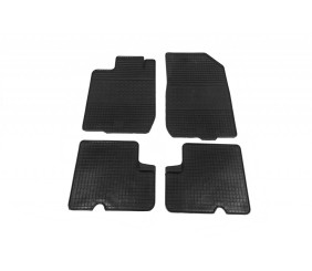 Гумові килимки (4 шт, Polytep) для Renault Logan I 2008-2013 рр