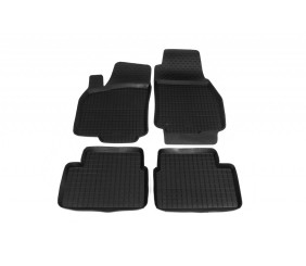 Гумові килимки з бортом (4 шт, Polytep) для Opel Astra G classic 1998-2012 рр