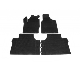 Гумові килимки Polytep (4 шт, гума) для Seat Alhambra 1996-2010 рр