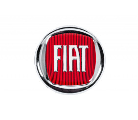 Емблема (Червона, самоклейка) 95 мм для Fiat Doblo I 2001-2005 рр