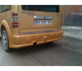 Задній бампер (накладка, під фарбування) для Ford Connect 2006-2009 рр