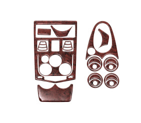 Накладки на панель (варіант 2) Дерево для Dacia Logan MCV 2004-2014 рр