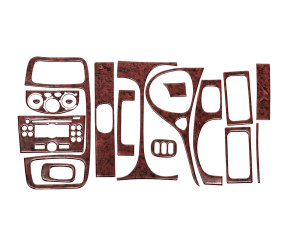 Накладка на торпеду (великий комплект) Дерево для Opel Vivaro 2001-2015 рр