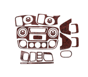 Накладки на панель (велика комплектація) Дерево для Nissan NV400 2010-2024 рр