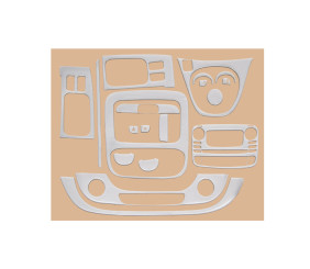 Накладка на торпеду Алюміній для Nissan NV300/Primastar 2016- рр