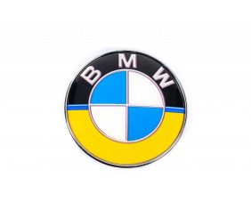 Задня емблема 74мм (UA-Style) для BMW 3 серія E46 1998-2006 рр