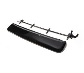 Козирьок на лобове скло (чорний глянець, 5мм) для Citroen Berlingo 2008-2018 рр