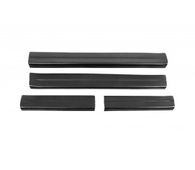 Накладки на дверні пороги EuroCap (4 шт, ABS) для Nissan X-trail T32/Rogue 2014-2021 рр