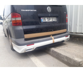 Задня нижня накладка Sport 3 (під фарбування) для Volkswagen T5 Caravelle 2004-2010 рр