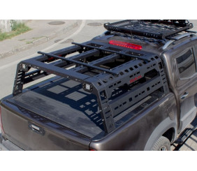 Роллбар Dakar Чорний Bed Rack для Toyota Hilux 1997-2005 рр
