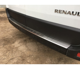 Накладка на задній бампер (нерж) для Nissan NV400 2010-2024 рр