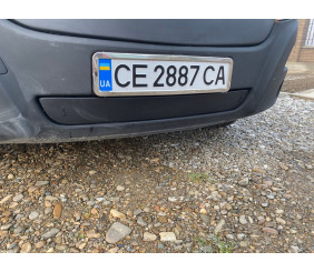 Зимова решітка (2011-2019, нижня) матова для Renault Master рр