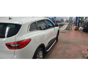 Бокові пороги Fullmond (2 шт., алюміній) для Renault Kadjar 2015-2022 рр