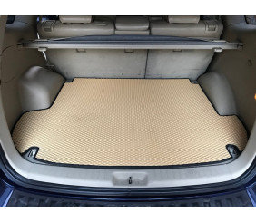 Килимок багажника (EVA, бежевий) (5 місць) для Hyundai Santa Fe 2 2006-2012 рр
