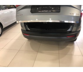 Кромка багажника (нерж) для Skoda Karoq 2018- рр