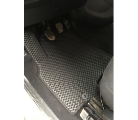 Килимки EVA (чорні) Передні (2 шт) для Citroen Berlingo 2008-2018 рр