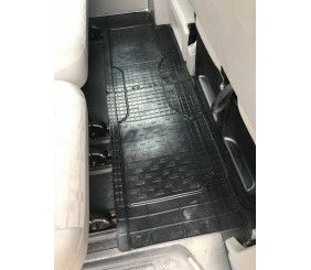 Задні килимки (2 шт, Polytep) для Volkswagen T5 Caravelle 2004-2010 рр