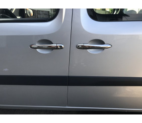 Накладки на ручки (нерж) 5 шт, OmsaLine - Італійська нержавійка для Mercedes Citan 2013-2021 рр