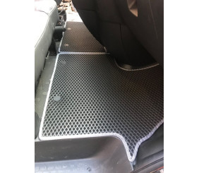 Килимки (2 шт, EVA, чорні) для Opel Vivaro 2015-2019 рр