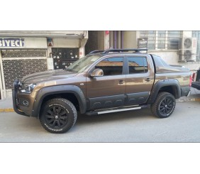 Розширювачі колісних арок (скловолокно, під фарбування) 19 см для Volkswagen Amarok 2010-2022 рр