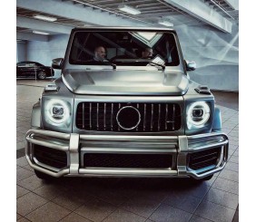 Передній захист (кенгурятник), для зробленого рестайлінгу в 2018-2026 для Mercedes G сlass W463 рр