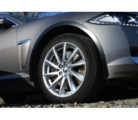 Накладки на арки (4 шт, нерж) для Jaguar XF 2009-2016 рр