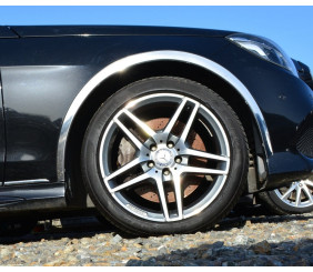 Накладки на арки (4 шт, нерж) для Mercedes E-сlass W212 2009-2016 рр