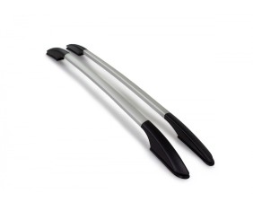 Рейлінги OmsaLine Solid (2 шт, сірі) для Honda CRV 2017-2022 рр