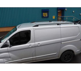 Рейлінги OmsaLine Sport (2 шт, чорні) довга база для Ford Custom 2013-2022 рр