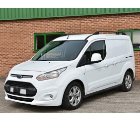 Рейлінги OmsaLine Elegance (2 шт, чорні) Коротка база для Ford Connect 2014-2021 рр