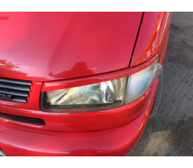 Вії Косою капот (2 шт) Чорний глянець для Volkswagen T4 Transporter 1990-2003 рр