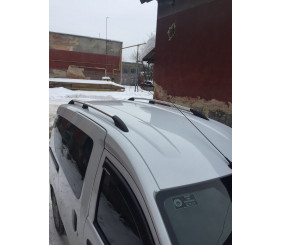 Рейлінги Хром Металева ніжка для Renault Dokker 2013-2022 рр