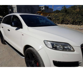 Бокові пороги Tayga (2 шт., Алюміній) для Ауди Q7 2005-2015 рр