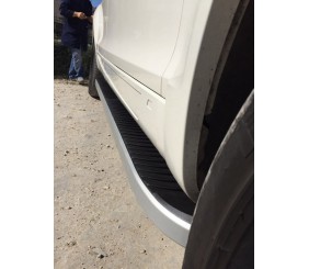 Бокові пороги Tayga (2 шт., Алюміній) для Porsche Cayenne 2003-2010 рр