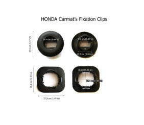 Кліпса Honda oval (new) для Honda