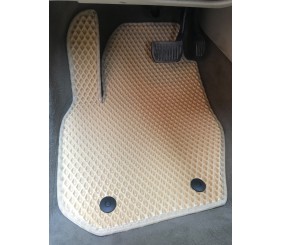 Килимки EVA (бежеві) для Volvo XC60 2009-2017 рр