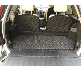 Килимок багажника з 3 частин (EVA, чорний) для Volvo XC90 2002-2014 рр
