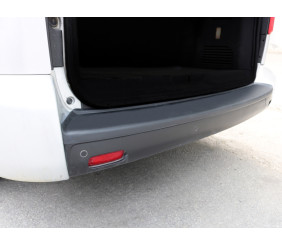 Накладка на задній бампер EuroCap (на довгу базу, ABS) для Citroen SpaceTourer 2016- рр