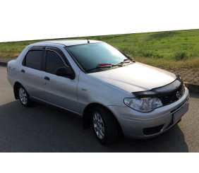 Дефлектор капота EuroCap для Fiat Albea 2002-2012 рр