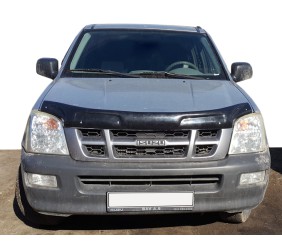 Дефлектор капота 2002-2006 (EuroCap) для Isuzu D-Max рр