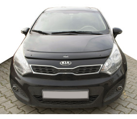 Дефлектор капоту (EuroCap) для Kia Ceed 2012-2018 рр