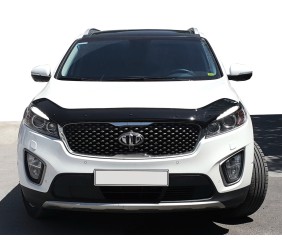 Дефлектор капоту (EuroCap) для Kia Sorento III UM 2014-2020 рр