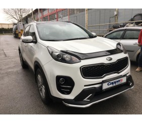 Дефлектор капоту (EuroCap) для Kia Sportage 2015-2021 рр