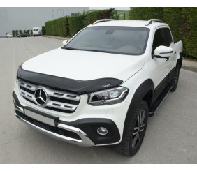 Дефлектор капоту (EuroCap) для Mercedes X class 2017-2020 рр