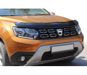 Дефлектор капоту (EuroCap) для Dacia Duster 2018-2024 рр