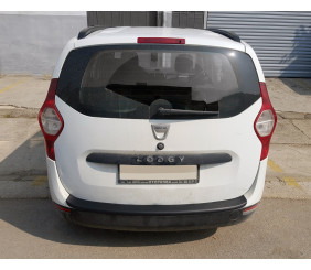 Накладка на задній бампер EuroCap (ABS) для Dacia Lodgy 2012-2022 рр